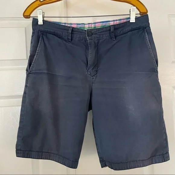 𝅺Men's Reversible Shorts Penguin by Munsingwear  Multicolor Plaid Size 30 - Picture 8 of 8